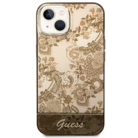 Guess GUHCP14MHGPLHC iPhone 14 Plus 6.7 "ochra kietas dėklas Porcelain Collection
