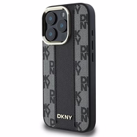 DKNY Languotas raštas magnetinis iPhone 16 Pro Max dėklas - juodas
