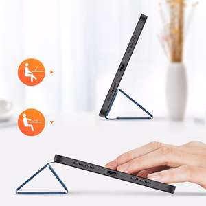 Dux Ducis Domo dėklas su atvartu ir išmaniu miego režimu, skirtas Xiaomi Pad 6 / 6 Pro – mėlynas