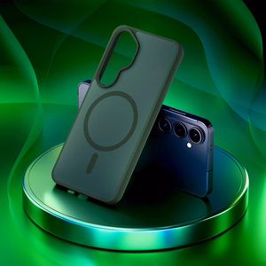 Samsung Galaxy S26+ - 3mk Smoke MagCase Green