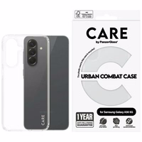 CARE by PanzerGlass Flagship Urban Combat dėklas Samsung Galaxy A56 5G telefonui – permatomas