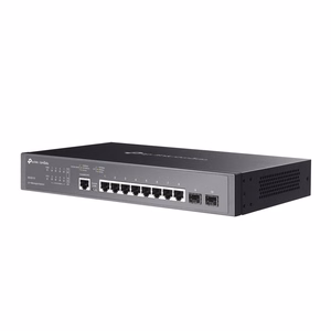 TP-LINK TL-SG3210 Managed L2 Gigabit Ethernet (10/100/1000) Power over Ethernet (PoE) juodas