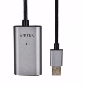 UNITEK Y-271 USB laidas 5 m USB 2.0 USB A Pilkas