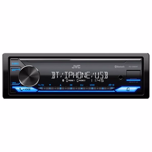 Automobilinis radijas JVC KDX-382BT su Bluetooth, USB ir FM