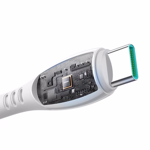Joyroom S-A59 Vibrant Series 3A USB-A - USB-C laidas 1.2m - baltas