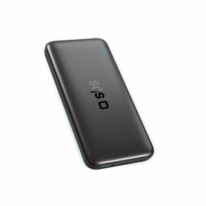 SBS Infinity išorinė baterija 10000mAh 10W LiFePo₄ USB-A USB-C - juoda