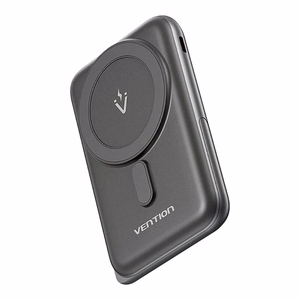 Vention 10000mAh 20W - magnetinis išorinis akumuliatorius (juodas)