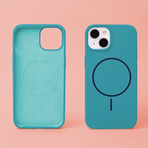 Silicone Thin Mag dėklas iPhone 16 6,1" turkio