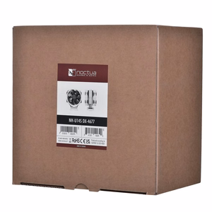 Noctua NH-U14S DX-4677 NH-U14S DX-4677 procesoriaus oro aušintuvas 14 cm rudas, šviesiai rudas, sidabrinis