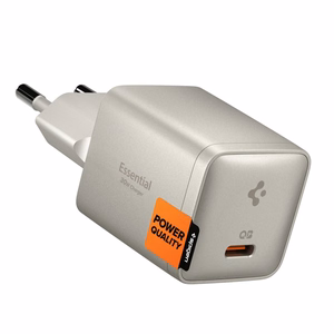 Spigen Essential EE301EU 1 jungties 30 W sieninis įkroviklis – titano spalvos