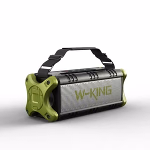 Bluetooth belaidis garsiakalbis W-KING D8 žalias