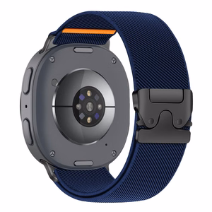 Tech-Protect Nylon Clasp dirželis, skirtas „Samsung Galaxy Watch 40/44/46 mm“ – tamsiai mėlynas