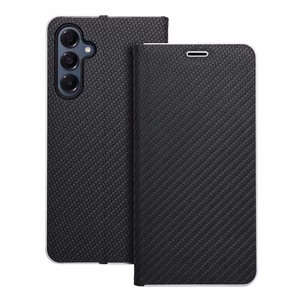 Flip чехол для Samsung A16 5G Luna Book Carbon черный
