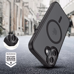 Tech-Protect MagMat Magnetinis dėklas telefonui iPhone 17 - matinė juoda