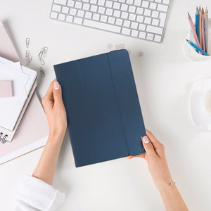 Wonder minkštas planšetinio kompiuterio dėklas 13 colių tamsiai mėlynas