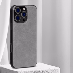 Чехол для телефона X-Level "Earl III Collection" для Apple iPhone 16 Pro серый