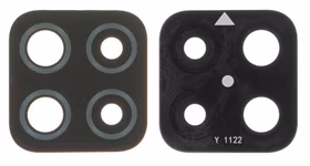 Samsung A225 A22 4G 2021 kameros stikliukas Black (only lens) (service pack)