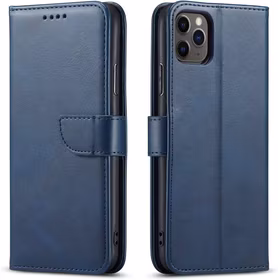 Dėklas Wallet Case Xiaomi Redmi Note 14 4G mėlynas