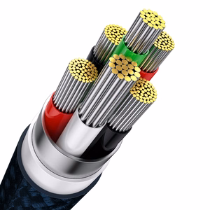 Baseus kabelis Flash Series II 3 in 1 - USB į Type C, Lightning, Micro USB - 66W 6A 1,2 metro (CASS040003) mėlynas