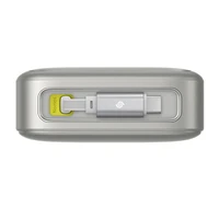 Išorinė baterija Baseus OS Free2Pull 20000mAh 65W + laidas (pilka)