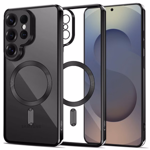 Tech-Protect MagFlex Dėklas for Samsung Galaxy S26 Ultra - Clear juodas