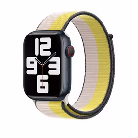 ORIGINAL APPLE Sport Loop dirželis 41MM MN5T3ZM/A OAT / LEMON Be pakuotės
