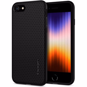 Spigen чехол Liquid Air для iPhone 7 / 8 / SE 2020 / SE 2022 чёрный