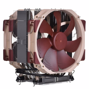 Noctua NH-U14S DX-4677 NH-U14S DX-4677 procesoriaus oro aušintuvas 14 cm rudas, šviesiai rudas, sidabrinis