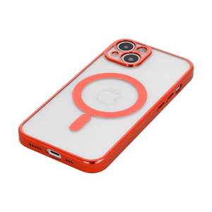 Tel Protect magnetinis prabangus dėklas telefonui Iphone 13 Pro raudonas