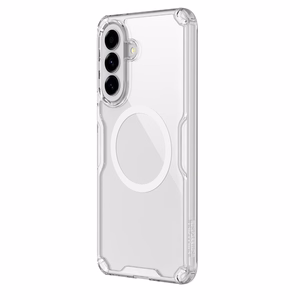 Nillkin Nature TPU Pro magnetinis dėklas Samsung Galaxy A57 5G suderinamas su MagSafe skaidrus