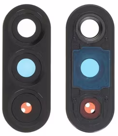 Samsung A366 A36 kameros stikliukas su rėmeliu Black ORG