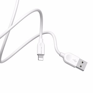 Kabelis BX14 LinkJet - USB į Lightning - 2,4A - 2 metrai baltas