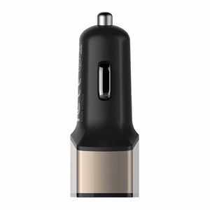 Nillkin Celerity 32 W automobilinis įkroviklis su 2 USB-A ir 1 USB-C jungtimi, aukso spalvos