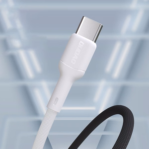 Dudao L9T 5A USB-A - USB-C kabelis 1m - baltas
