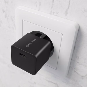 Blavec Wall charger BC-10 - Type C - PD 25W 3A with Type C to Type C cable (TCBC10-CB253A) black