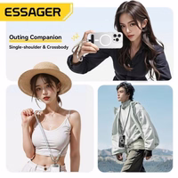 USB Laidas Essager "Rope" juodas 60W "Type-C / Type-C" 30cm