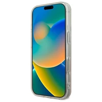 Guess IML 4G Magnetinis dėklas telefonui iPhone 16 Pro - rožinis