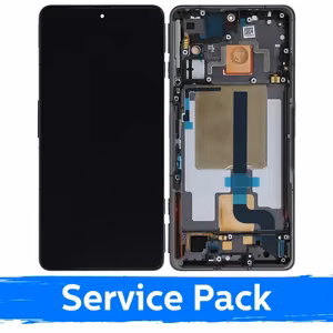 LCD ekranas suderinamas su Xiaomi 11T (11T Pro) su rėmeliu / Cyber Yellow / (Service Pack)
