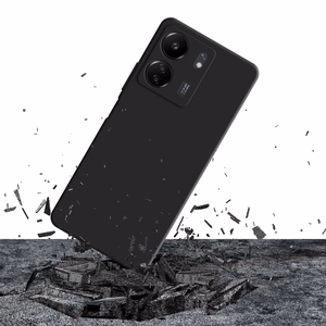 3mk silikoninis dėklas telefonui Xiaomi Redmi 13C/POCO C65 - juodas