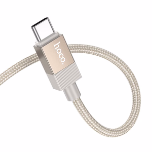 Audio adapteris Hoco (UPA32B) USB-C į 3,5mm(p) auksinis (1M)