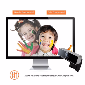 Coolcam NPC-166DU USB Full HD 1080p internetinė kamera, juoda