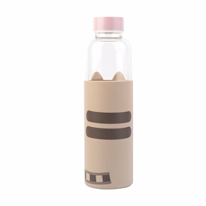 Pusheen stiklinė gertuvė, 500 ml