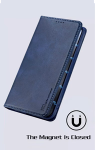 Dėklas HDD Magnetic Wallet Case Samsung A366 A36 5G violetinis