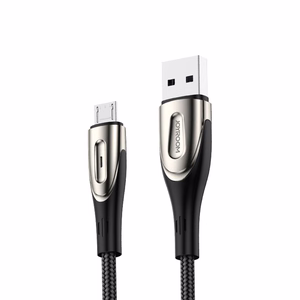 "Micro USB 3A" greitojo įkrovimo kabelis 1,2 m "Joyroom S-M411" (juodas)