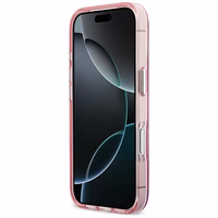 Karl Lagerfeld IML Peekaboo MagSafe Dėklas for iPhone 17 Pro - rožinis