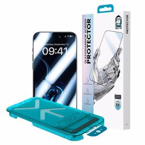 Benks Apsauginis stiklas Glass Warrior Privatumo iPhone 14 Pro/15/16 - juodas