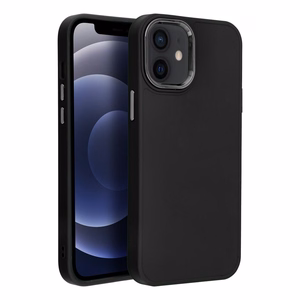 FRAME dėklas telefonui IPHONE 12 Mini juoda