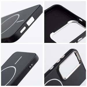 Case for Samsung A27 Frame Mag Cover compatible with MagSafe black