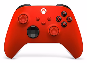 Microsoft Xbox беспроводной контроллер красный Bluetooth/USB геймпад аналоговый / цифровой Xbox, Xbox One, Xbox Series S, Xbox Series X
