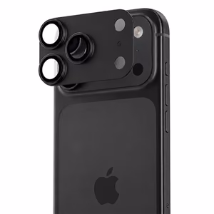 Benks OmniWarrior vientisa metalinė kameros objektyvų apsauga (C.M.SX.AP.BK.0071) iPhone 18 Pro Max (AR, juoda)